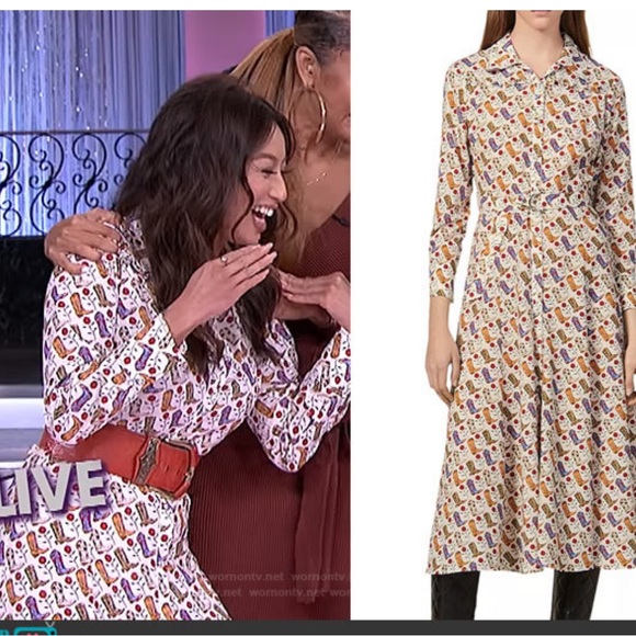 Sandro Bootseen MIDI Dress - Picture 1 of 11